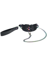 Load image into Gallery viewer, Ouch! Venice Collection Collar with Leash - Black