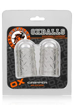 Load image into Gallery viewer, Oxballs Gripper Nipple Sucker - Clear - 2 Pack