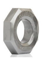 Load image into Gallery viewer, Oxballs Humpx Silicone Cock Ring - Silver