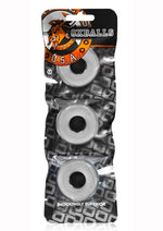 Load image into Gallery viewer, Oxballs Ringer Donut Cock Ring - Clear - 3 Pack