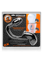 Load image into Gallery viewer, Oxballs Tailpipe Chastity Cock Lock with Butt Plug - Black