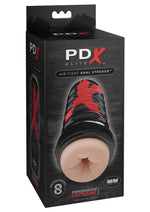 Load image into Gallery viewer, Pipedream Extreme Elite Air Tight Anal Masturbator - Butt - Black/Vanilla