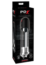 Load image into Gallery viewer, Pipedream Extreme Elite Blowjob Power Pump Masturbator - Mouth - Black/Clear