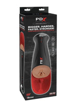 Load image into Gallery viewer, Pdx Elite Fuck-O-Matic Pro XL Rechargeable Masturbator - Caramel