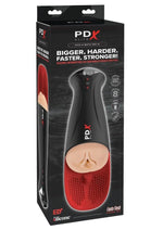 Load image into Gallery viewer, Pdx Elite Fuck O Matic Pro XL Rechargeable Stroker - Black/Vanilla