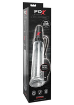 Load image into Gallery viewer, Pipedream Extreme Elite Suck-N-Pump Masturbator - Black/Clear