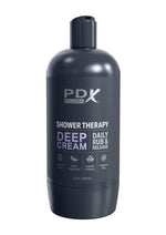 Load image into Gallery viewer, Pdx Plus Shower Therapy Deep Cream Discreet Stroker - Frosted - Clear