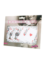 Load image into Gallery viewer, Peekaboo Queens and Aces Pasties - White