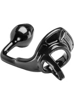 Load image into Gallery viewer, Perfect Fit Armour Gear Armour Tug Lock Prostate Plug Standard - Black