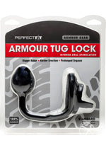 Load image into Gallery viewer, Perfect Fit Armour Gear Armour Tug Lock Prostate Plug Standard - Black