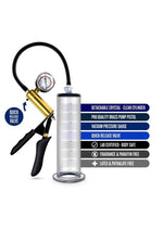 Load image into Gallery viewer, Performance Vx6 Vacuum Penis Pump with Brass Pistol and Pressure Gauge