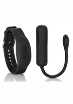 Load image into Gallery viewer, Petite Bullet Vibrator with Wristband Remote Control - Black