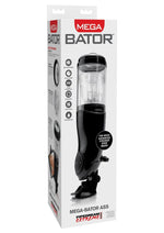 Load image into Gallery viewer, Pipedream Extreme Toyz Rechargeable Mega-Bator Ass Masturbator - Butt - Black/Clear
