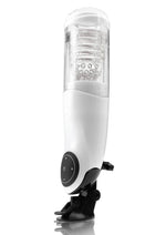 Load image into Gallery viewer, Pipedream Extreme Toyz Rechargeable Mega-Bator Pussy Masturbator - Pussy - Clear/White