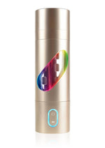 Load image into Gallery viewer, Pipedream Extreme Toyz Rechargeable Roto-Bator Ass Masturbator - Butt - Clear/Gold/Multicolor
