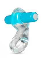 Load image into Gallery viewer, Play with Me Delight Vibrating Cock Ring - Blue