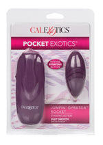 Load image into Gallery viewer, Pocket Exotics Jumpin' Gyrator Rocket Bullet with Remote Control - Purple