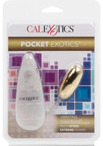 Load image into Gallery viewer, Pocket Exotics Vibrating Gold Bullet - Gold