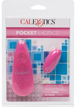 Load image into Gallery viewer, Pocket Exotics Vibrating Pink Passion Bullet - Pink
