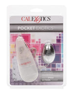 Load image into Gallery viewer, Pocket Exotics Vibrating Silver Egg - Silver