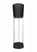 Load image into Gallery viewer, Powerbullet Got Big Dick Automatic Penis Pump - Black/Clear