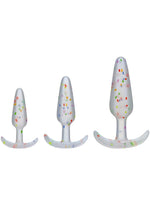 Load image into Gallery viewer, Pride Anal Trainer Kit - Clear/Multicolor - Large/Small
