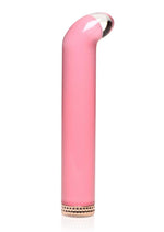 Load image into Gallery viewer, Prisms 10x Mini G-Spot Vibe Rechargeable Glass Bullet - Pink