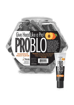 Load image into Gallery viewer, Problo Fishbowl Oral Pleasure Flavored Gel 10ml (65 Per Bowl) - Peach