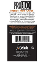 Load image into Gallery viewer, Problo Oral Pleasure Flavored Gel 1.5oz - Passion Fruit
