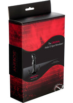 Load image into Gallery viewer, Progasm Black Ice Male G-Spot Stimulator - Black