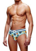 Load image into Gallery viewer, Prowler Autumn Scene Open Brief - Blue/Orange - Large