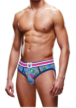 Load image into Gallery viewer, Prowler Beach Bears Brief - Blue - Medium