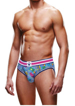 Load image into Gallery viewer, Prowler Beach Bears Open Brief - Blue - Small