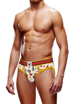 Load image into Gallery viewer, Prowler Berlin Brief - Orange/White - Medium