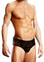 Load image into Gallery viewer, Prowler Lace Brief - Black - Medium