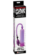 Load image into Gallery viewer, Pump Worx Beginner's Power Pump Advanced Penis Enlargement System - Purple