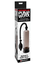 Load image into Gallery viewer, Pump Worx Beginner's Power Pump Advanced Penis Enlargement System - Black/Smoke