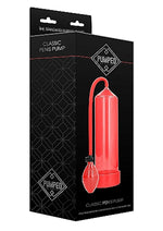 Load image into Gallery viewer, Pumped By Shots Classic Penis Pump - Red