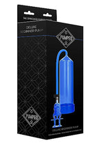 Load image into Gallery viewer, Pumped By Shots Deluxe Beginner Penis Pump - Blue