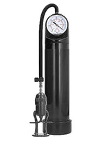 Load image into Gallery viewer, Pumped By Shots Deluxe Penis Pump with Advanced Psi Gauge - Black