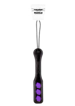 Load image into Gallery viewer, Punishment Paddle Lips - Black/Purple