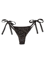 Load image into Gallery viewer, Radiance Side-Tie Panties - Black - One Size