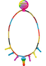 Load image into Gallery viewer, Rainbow Pecker Whistle Necklace - Multicolor