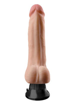 Load image into Gallery viewer, Real Feel Deluxe No. 4 Wallbanger Vibrating Dildo with Balls