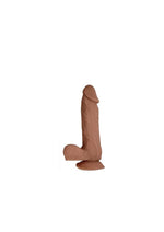Load image into Gallery viewer, Realcocks Dual Layered #2 Bendable Dildo - Brown/Caramel - 7in