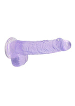 Load image into Gallery viewer, Realrock Crystal Clear Dildo with Balls
