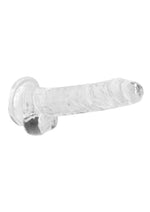 Load image into Gallery viewer, Realrock Crystal Clear Dildo with Balls