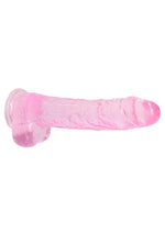 Load image into Gallery viewer, Realrock Crystal Clear Dildo with Balls