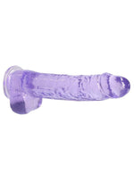 Load image into Gallery viewer, Realrock Crystal Clear Dildo with Balls
