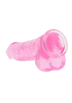 Load image into Gallery viewer, Realrock Crystal Clear Realistic Dildo with Balls